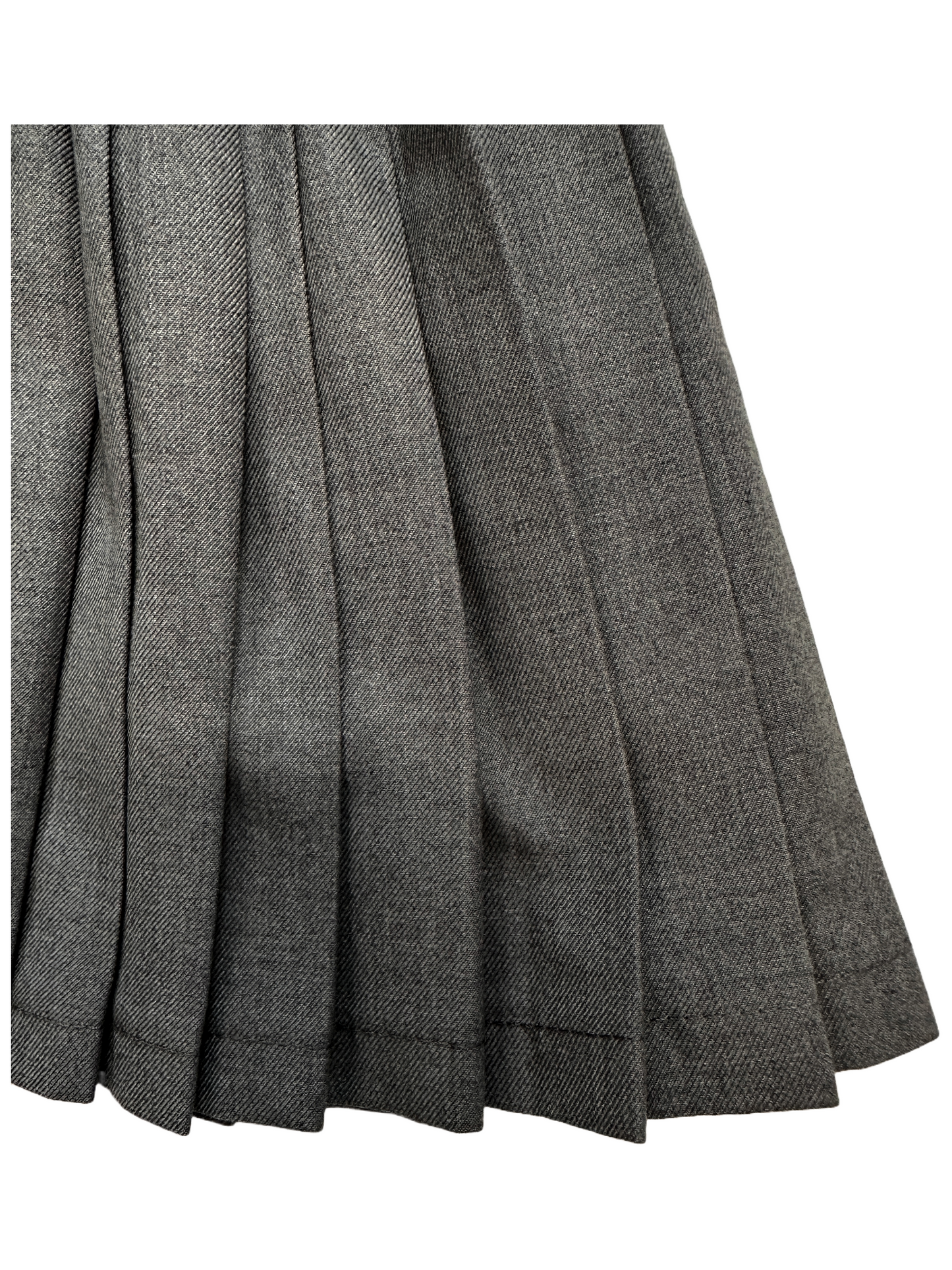 Casual Pleated Skirt