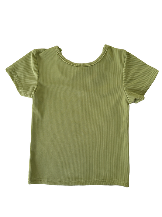 Stretchy Back Bow T-Shirt