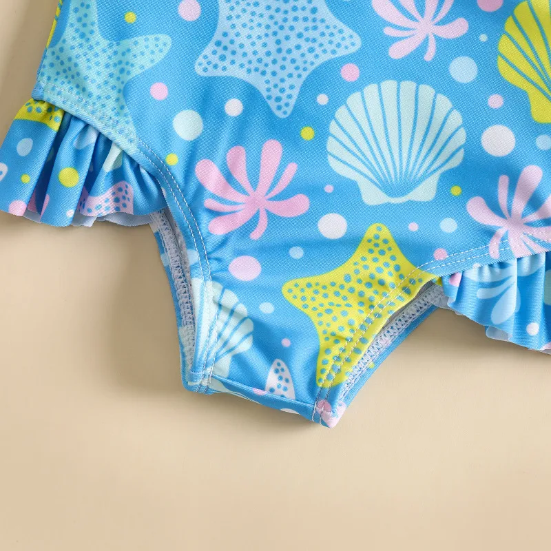 Shell Printed Swimwear